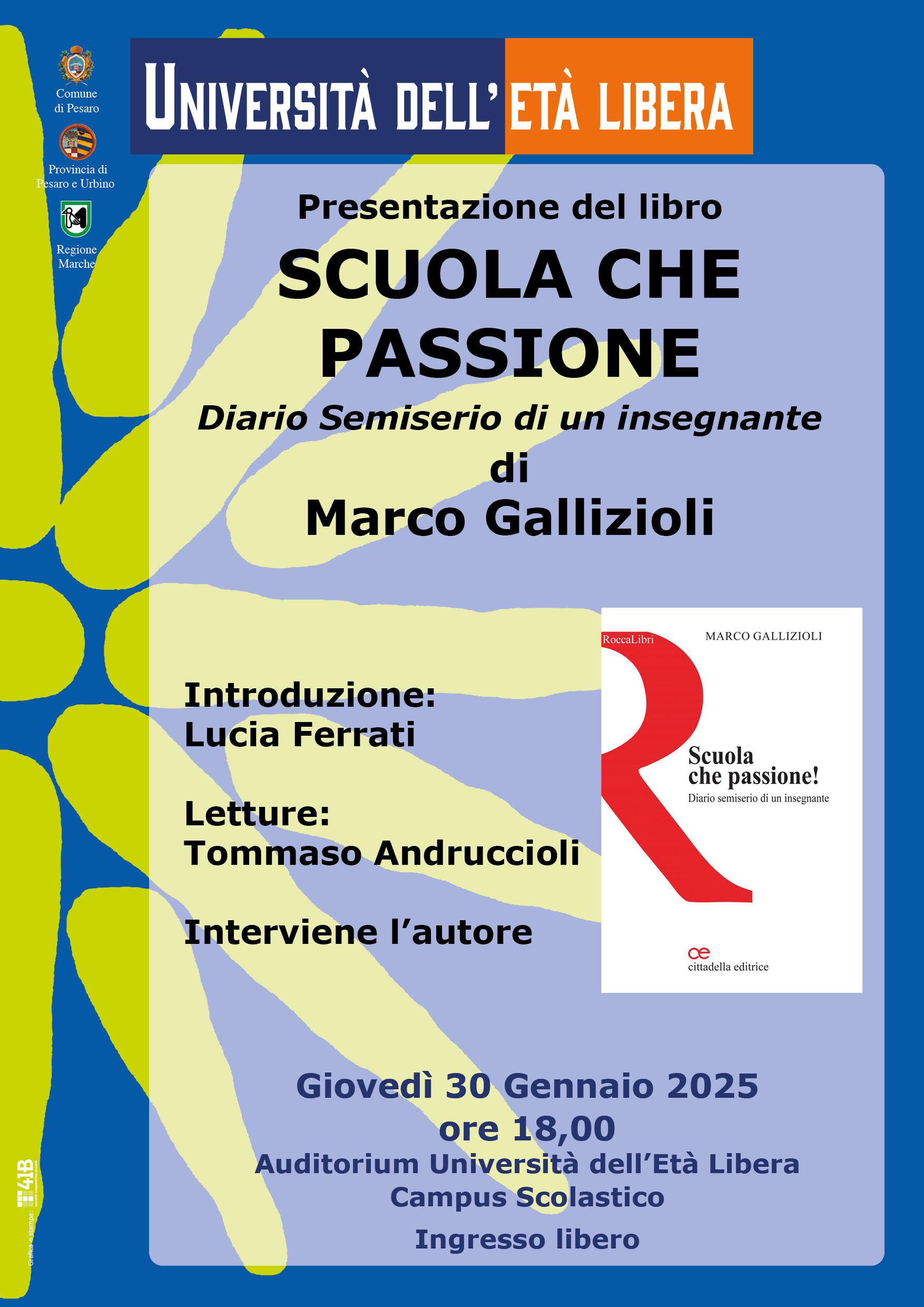 Presentazione del libro Scuola che passione