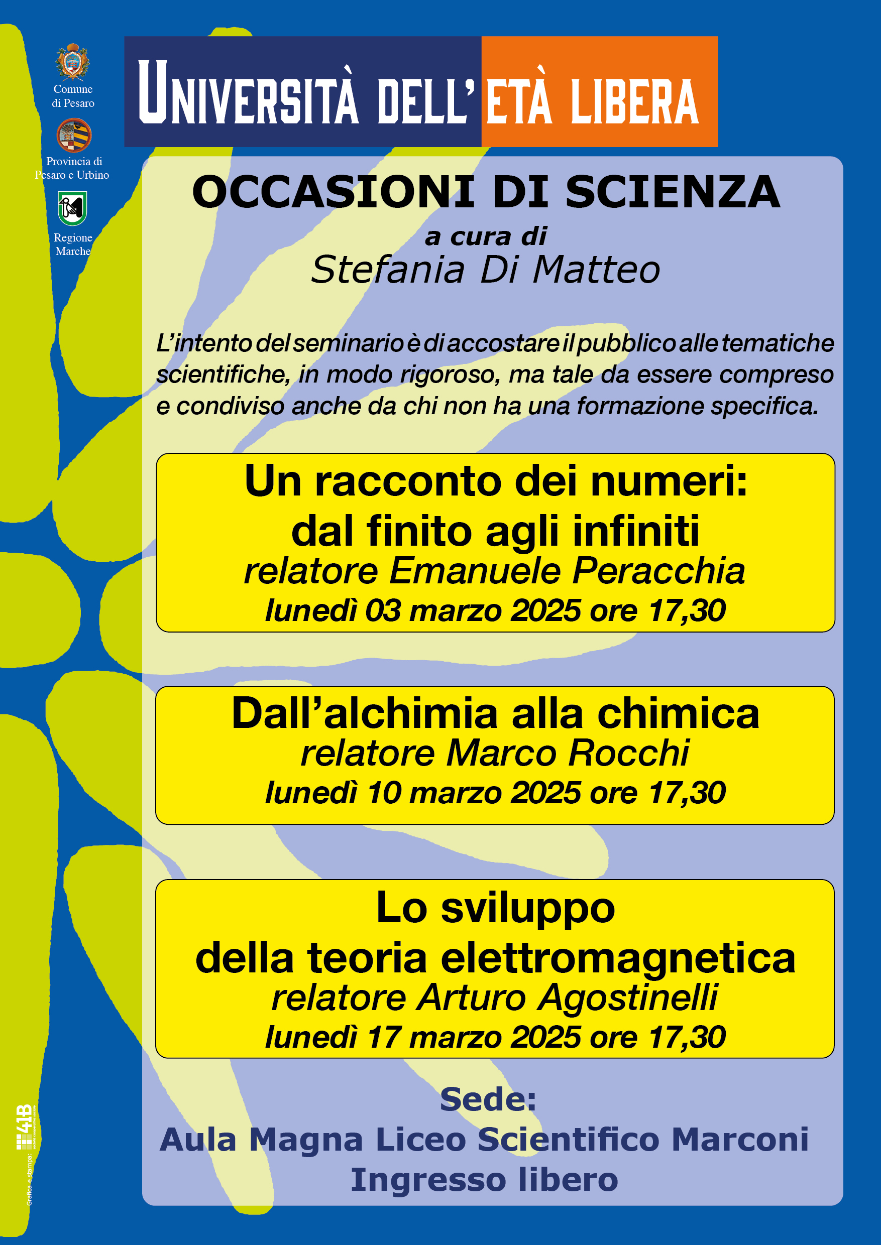 Occasioni di scienza a cura di Stefania Di Matteo